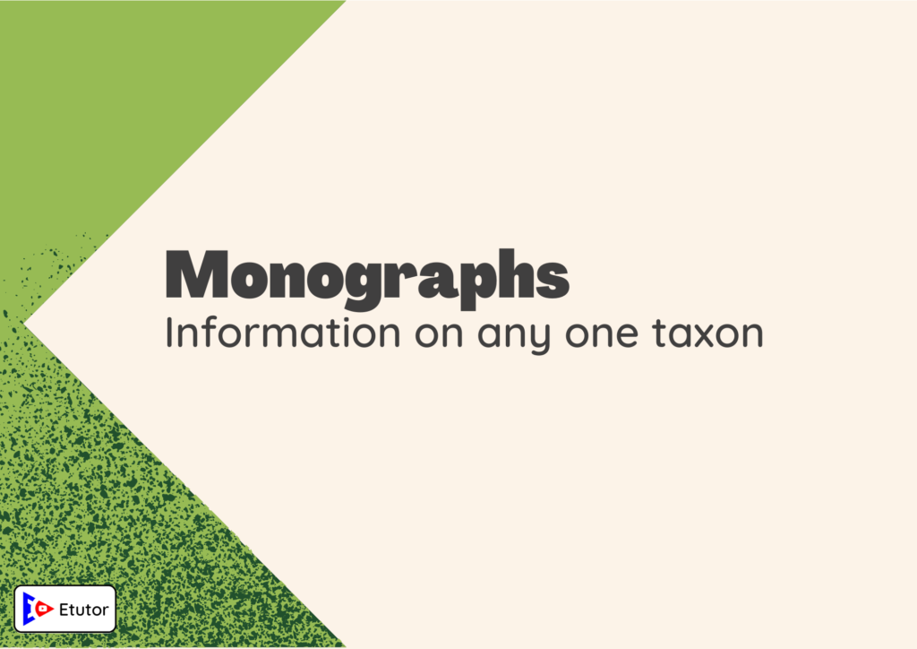 monographs