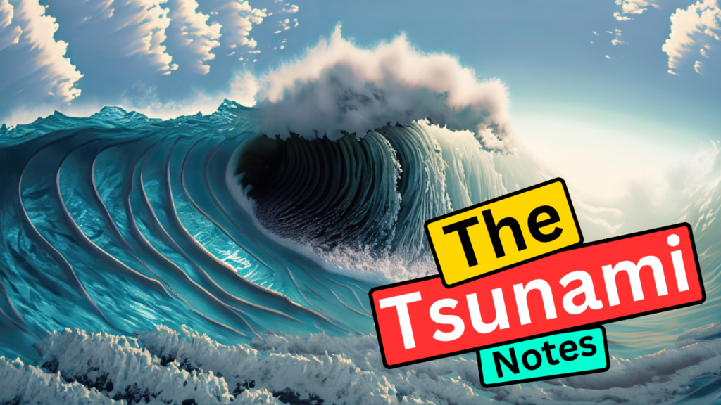 The Tsunami Summary Class 8 English HoneyDew